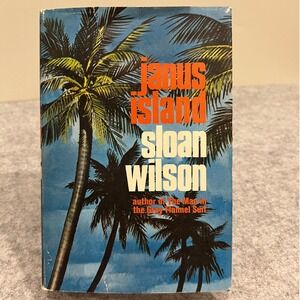 Janus Island by Sloan Wilson - Vintage Hardcover Suspense Novel